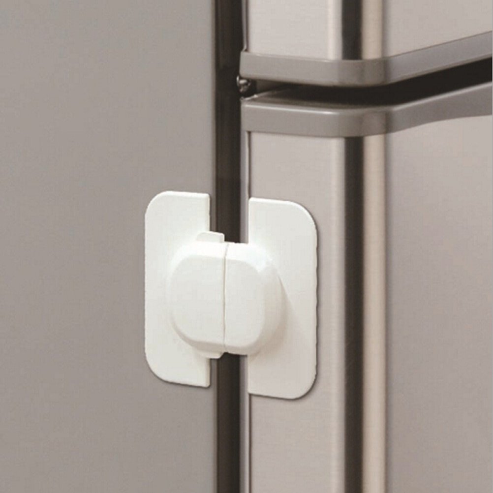 1 PC Household Refrigerator Child Safety Lock Freezer Door Lock Baby Lock Anti-Pinch Drawer Lock Protective Equipment SaraMart UK Shopping
