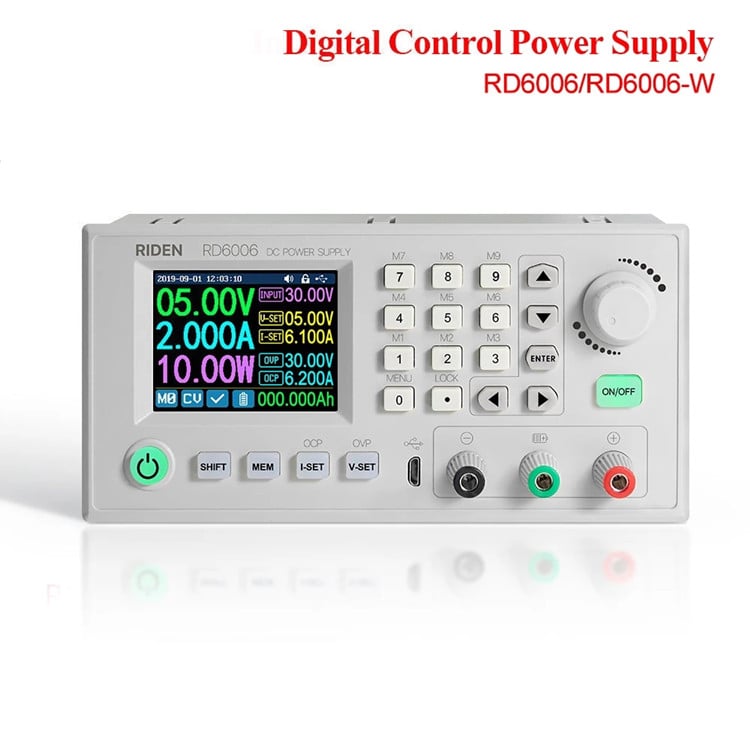 USB WiFi DC – DC Voltage current Step-down Power Supply module buck adjustable converter multimeter 60V 6A SaraMart UK Shopping